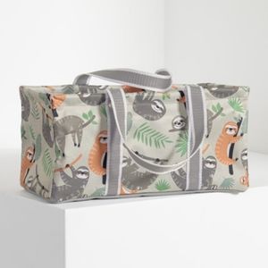 Thirty-One Tiny Utility Tote in Sloth Hangout